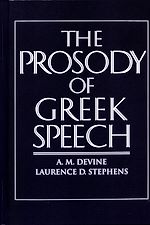 Télécharger le livre :  The Prosody of Greek Speech
