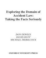 Télécharger le livre :  Exploring the Domain of Accident Law