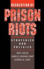 Télécharger le livre :  Resolution of Prison Riots
