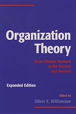 Télécharger le livre :  Organization Theory