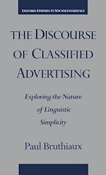 Télécharger le livre :  The Discourse of Classified Advertising
