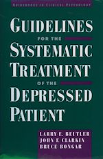 Télécharger le livre :  Guidelines for the Systematic Treatment of the Depressed Patient