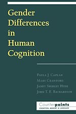 Télécharger le livre :  Gender Differences in Human Cognition