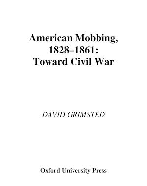 Téléchargez le livre :  American Mobbing, 1828-1861