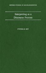 Télécharger le livre :  Interpreting As a Discourse Process