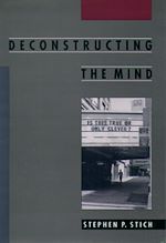 Télécharger le livre :  Deconstructing the Mind