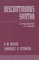 Télécharger le livre :  Discontinuous Syntax