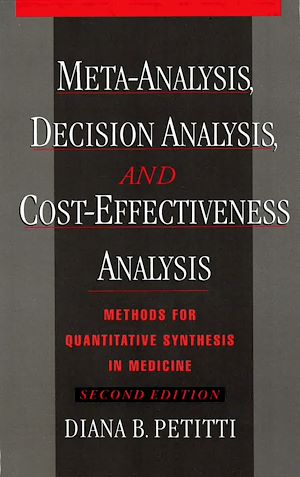 Téléchargez le livre :  Meta-Analysis, Decision Analysis, and Cost-Effectiveness Analysis
