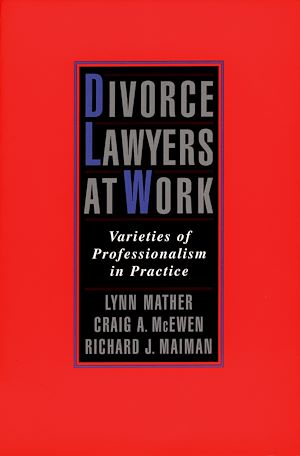 Téléchargez le livre :  Divorce Lawyers at Work