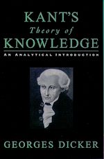 Télécharger le livre :  Kant's Theory of Knowledge