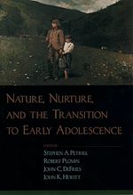 Télécharger le livre :  Nature, Nurture, and the Transition to Early Adolescence