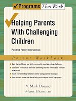 Télécharger le livre :  Helping Parents with Challenging Children Positive Family Intervention Parent Workbook