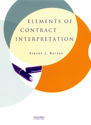 Téléchargez le livre :  Elements of Contract Interpretation