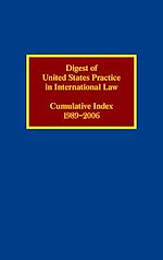Télécharger le livre :  Digest of United States Practice in International Law