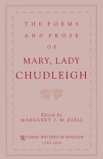 Télécharger le livre :  The Poems and Prose of Mary, Lady Chudleigh