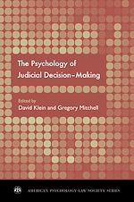 Télécharger le livre :  The Psychology of Judicial Decision Making