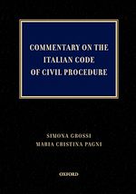 Télécharger le livre :  Commentary on the Italian Code of Civil Procedure