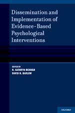 Télécharger le livre :  Dissemination and Implementation of Evidence-Based Psychological Interventions