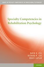 Télécharger le livre :  Specialty Competencies in Rehabilitation Psychology