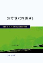 Télécharger le livre :  On Voter Competence