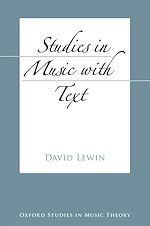 Télécharger le livre :  Studies in Music with Text