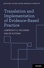 Télécharger le livre :  Translation and Implementation of Evidence-Based Practice