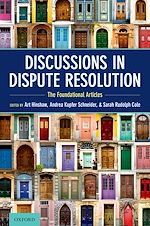 Télécharger le livre :  Discussions in Dispute Resolution