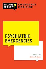 Télécharger le livre :  Psychiatric Emergencies