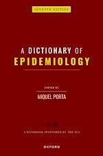 Télécharger le livre :  A Dictionary of Epidemiology