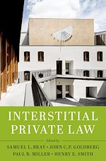 Télécharger le livre :  Interstitial Private Law