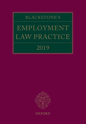 Téléchargez le livre :  Blackstone's Employment Law Practice 2019