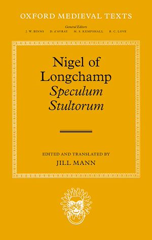 Téléchargez le livre :  Nigel of Longchamp, Speculum Stultorum