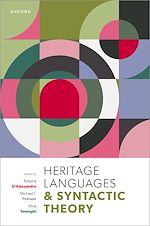 Télécharger le livre :  Heritage Languages and Syntactic Theory