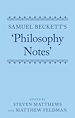 Télécharger le livre :  Samuel Beckett's 'Philosophy Notes'