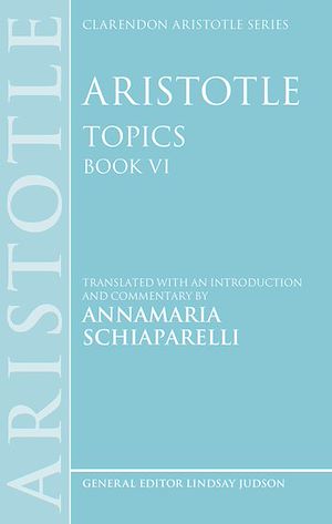 Téléchargez le livre :  Aristotle: Topics Book VI