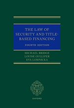 Télécharger le livre :  The Law of Security and Title-Based Financing