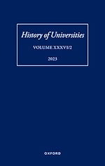 Télécharger le livre :  History of Universities: Volume XXXVI / 2