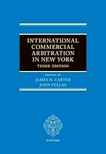 Télécharger le livre :  International Commercial Arbitration in New York