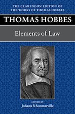 Download this eBook Thomas Hobbes: Elements of Law