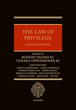 Download the eBook: The Law of Privilege