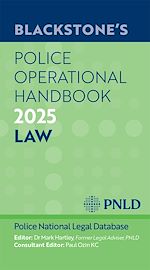 Télécharger le livre :  Blackstone's Police Operational Handbook 2025