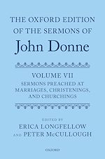 Télécharger le livre :  The Oxford Edition of the Sermons of John Donne, Volume VII