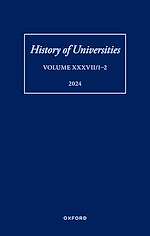 Télécharger le livre :  History of Universities: Volume XXXVII/1-2