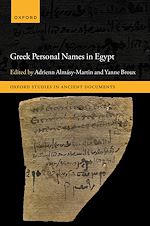 Télécharger le livre :  Greek Personal Names in Egypt