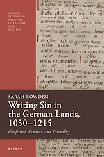 Télécharger le livre :  Writing Sin in the German Lands, 1050–1215