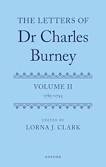 Télécharger le livre :  The Letters of Dr Charles Burney