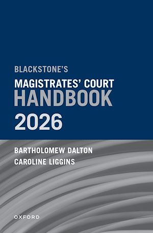 Téléchargez le livre :  Blackstone's Magistrates' Court Handbook 2026