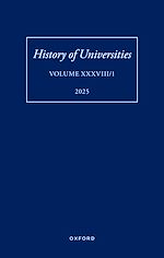 Télécharger le livre :  History of Universities: Volume XXXVIII/1