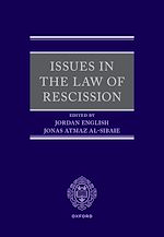 Download this eBook Issues in the Law of Rescission
