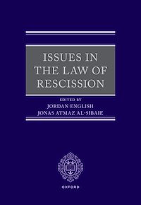 Download this ebook Issues in the Law of Rescission